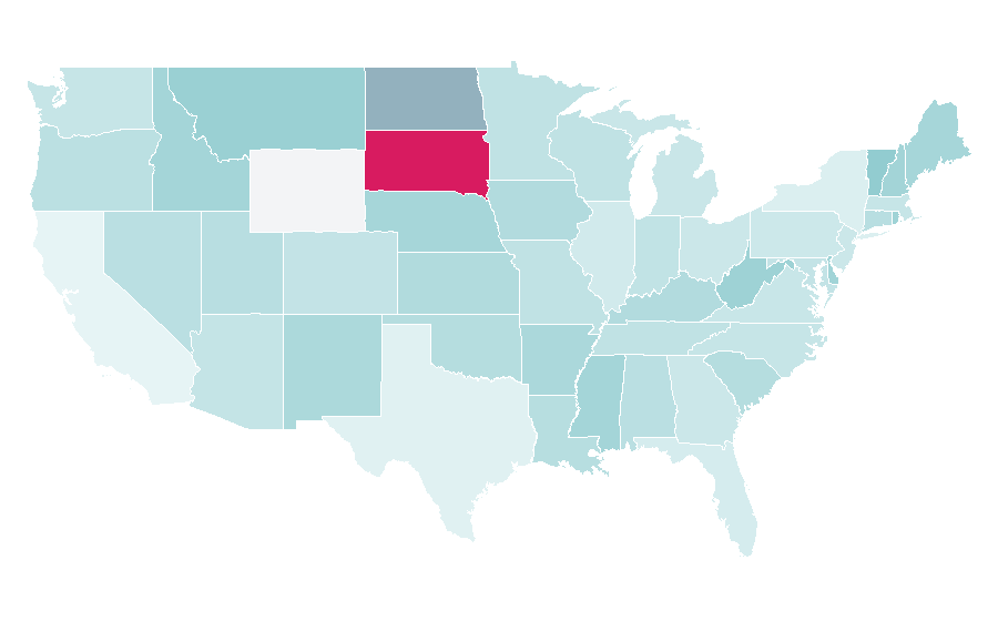 Affinity by region — Curvy Clothing, United States