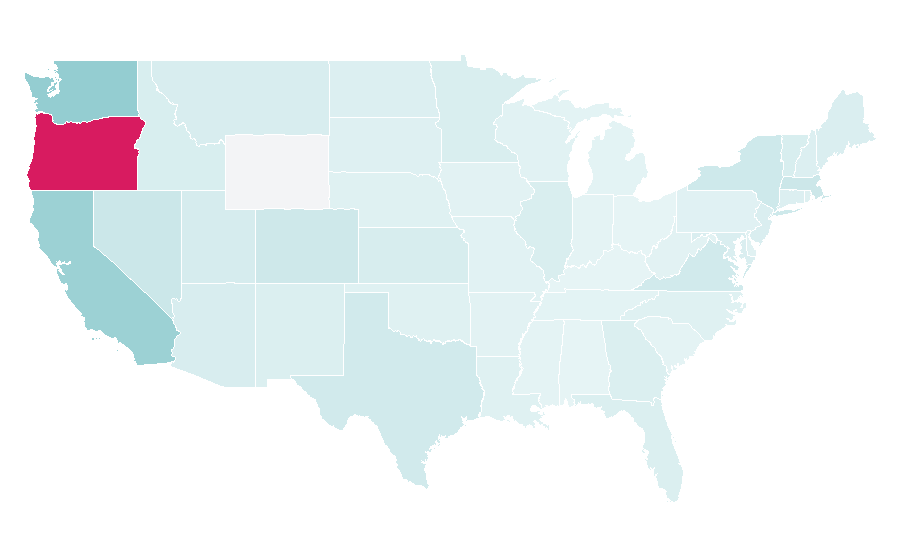Affinity by region — Da Nang, United States