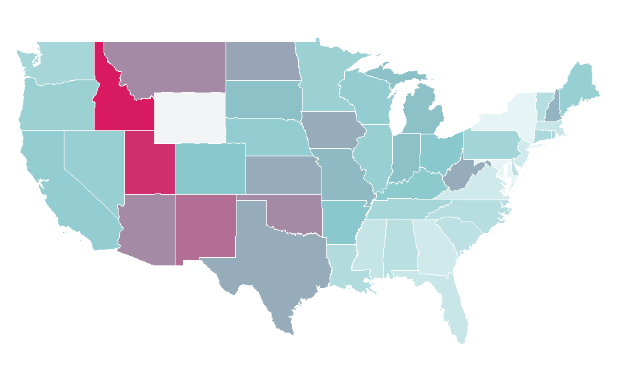 Affinity by region — Daddy's Home (film), United States