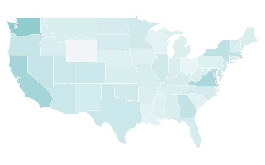 Affinity by region — Daegu, United States
