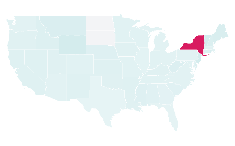 Affinity by region — Daily Front Row, United States