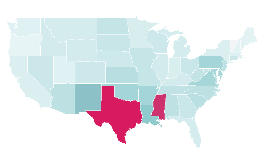 Affinity by region — Dak Prescott, United States