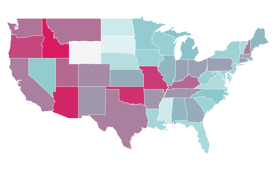Affinity by region — Dakota Fanning, United States