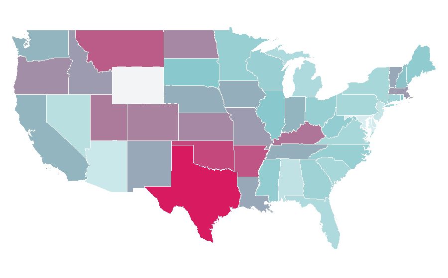 Affinity by region — Dallas Buyers Club, United States