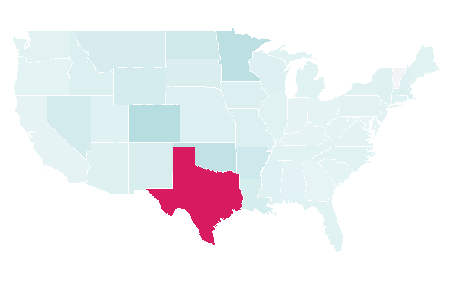 Affinity by region — Dallas Stars, United States