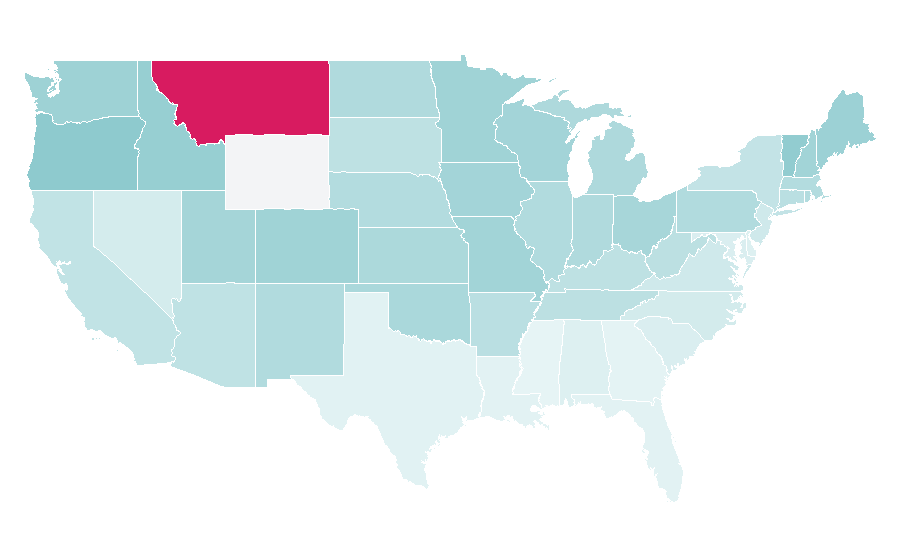 Affinity by region — Dana Carvey, United States