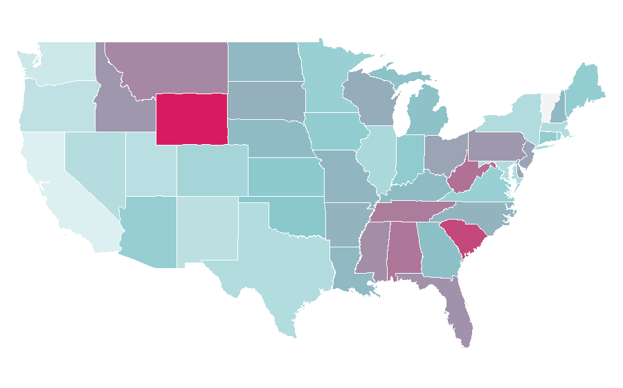 Affinity by region — Dana Perino, United States
