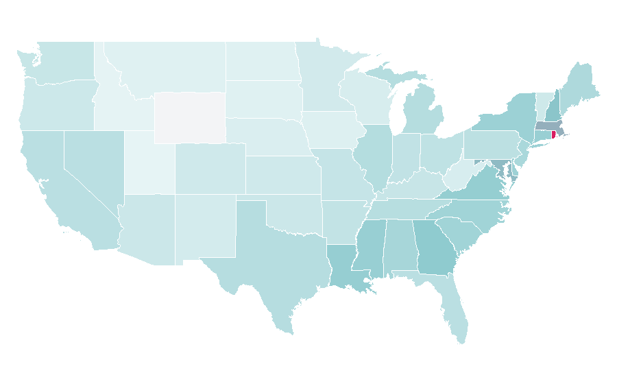 Affinity by region — D'Angelo, United States