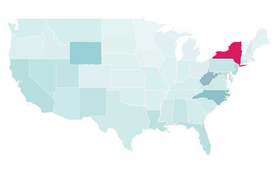 Affinity by region — Daniel, United States