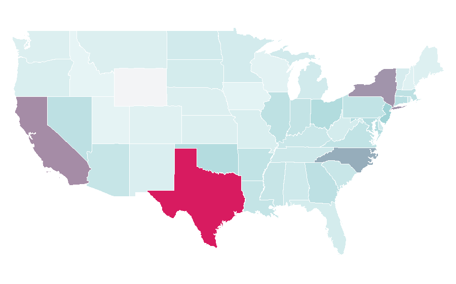 Affinity by region — Danny Green (basketball), United States