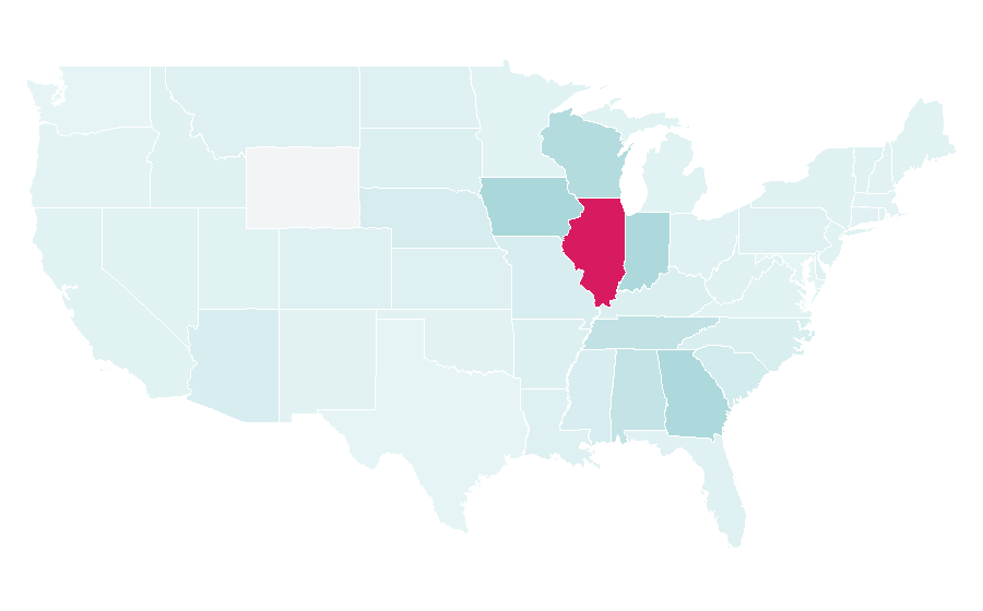 Affinity by region — Dansby Swanson, United States