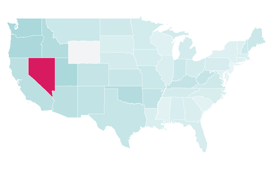 Affinity by region — Dark Souls, United States