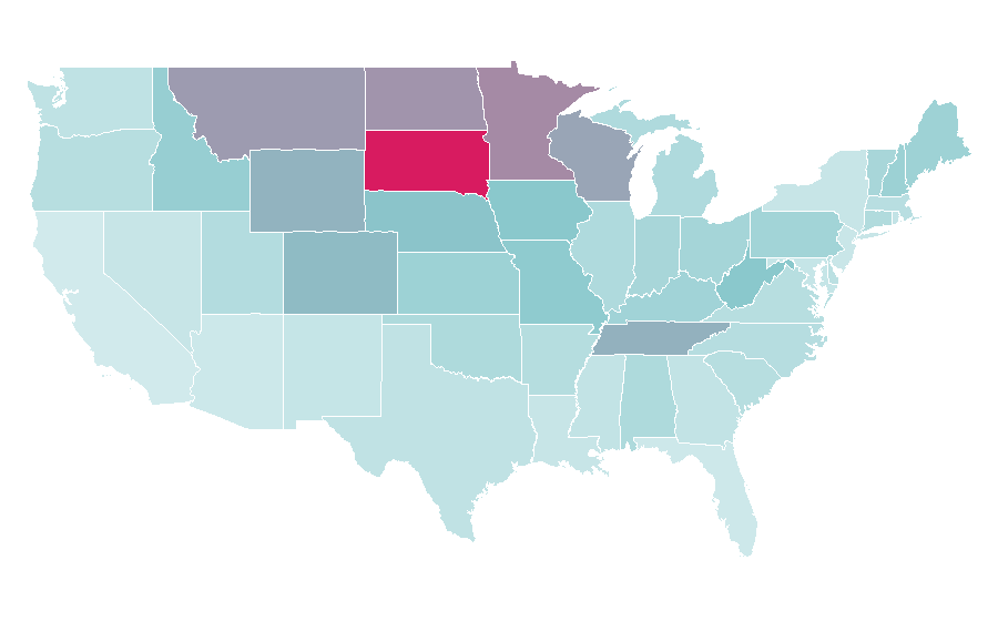 Affinity by region — Dasha, United States