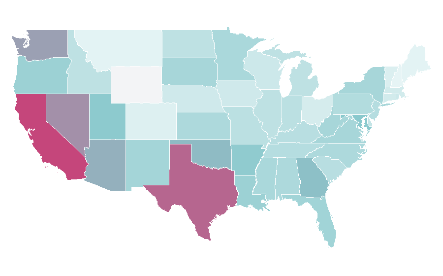 Affinity by region — Date A Live, United States
