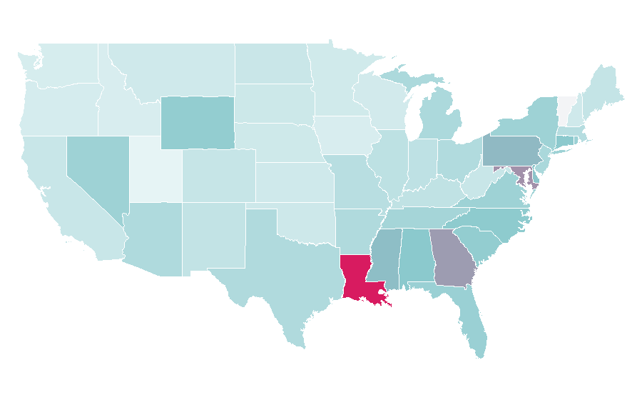Affinity by region — DatPiff, United States