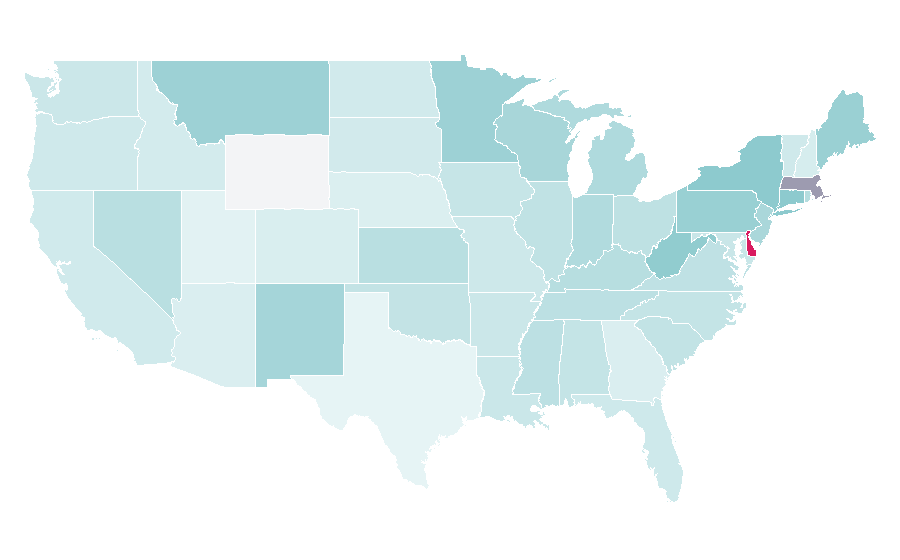 Affinity by region — Dave Meltzer, United States