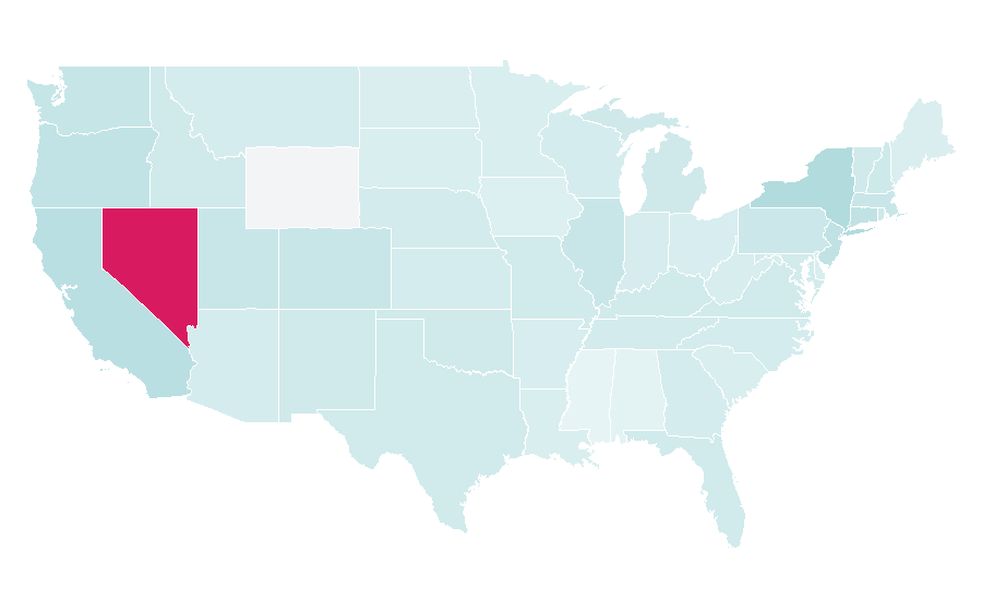 Affinity by region — David Blaine, United States