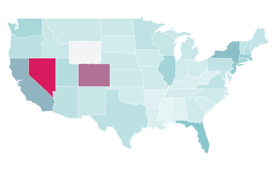 Affinity by region — David Guetta, United States