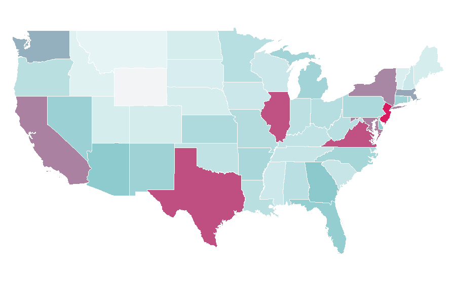 Affinity by region — Dawn, United States