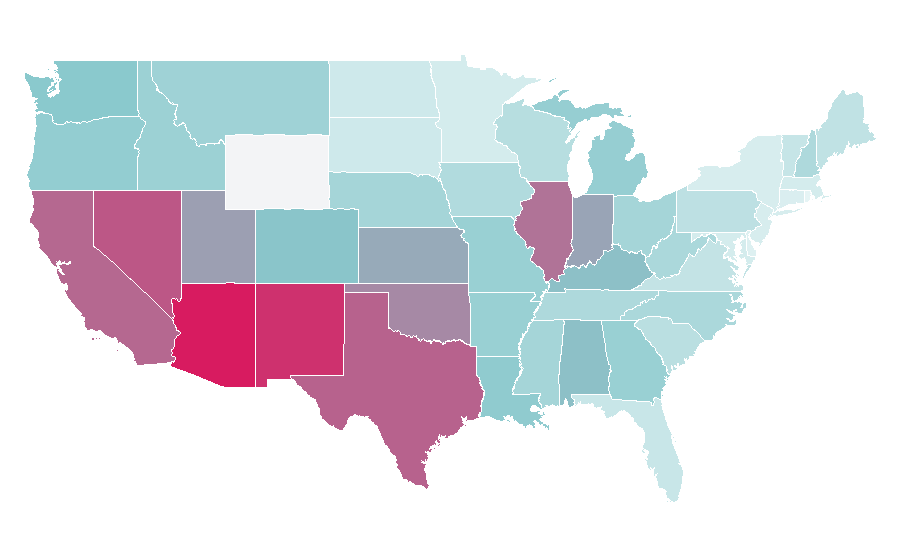 Affinity by region — Day of the Dead (2008 film), United States