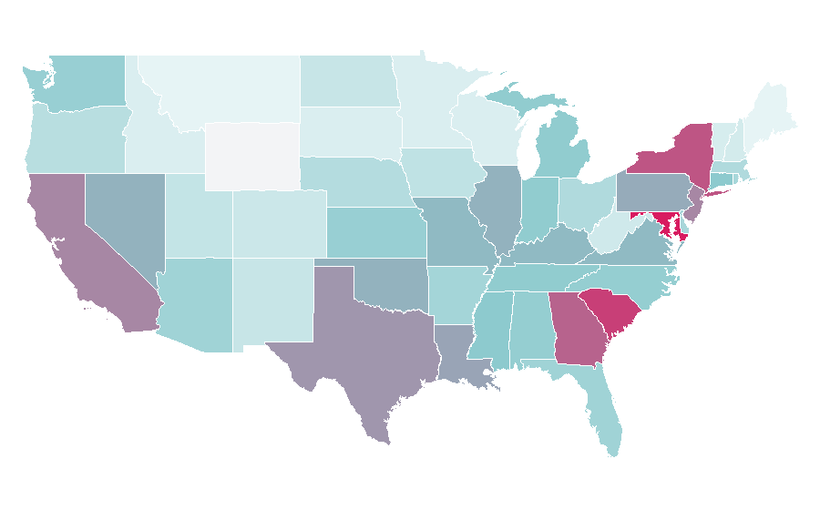 Affinity by region — DC Universe Animated Original Movies, United States