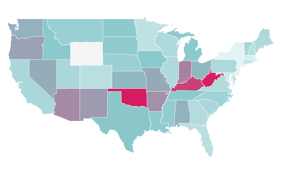 Affinity by region — Dead Island, United States