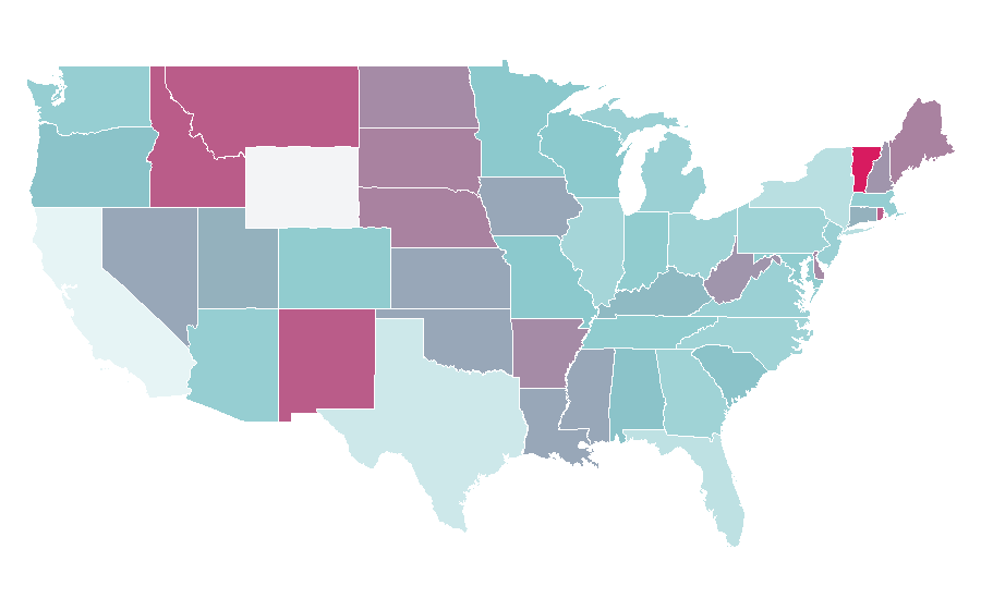 Affinity by region — Dead or Alive (series), United States