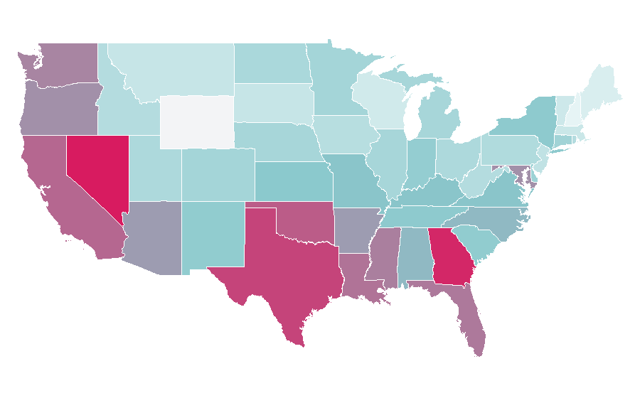 Affinity by region — Deadman Wonderland, United States