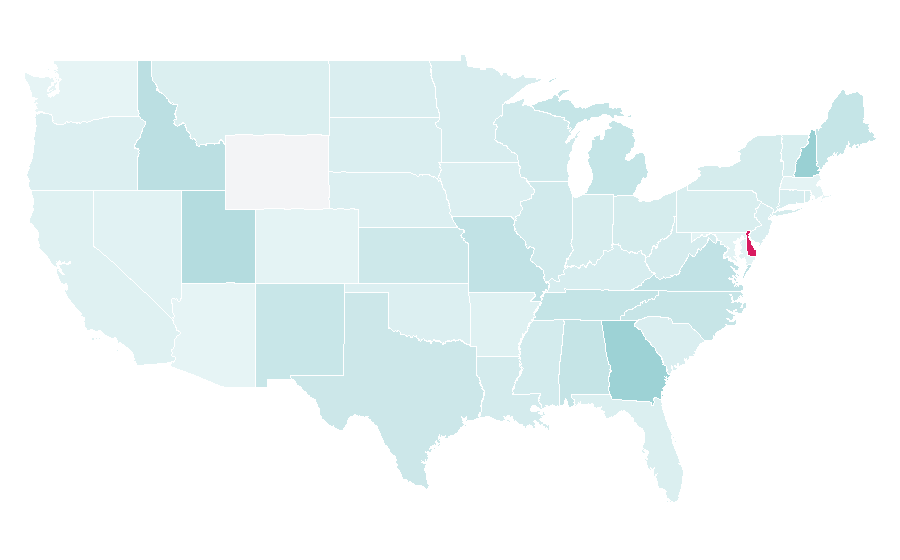 Affinity by region — Deal of the day, United States