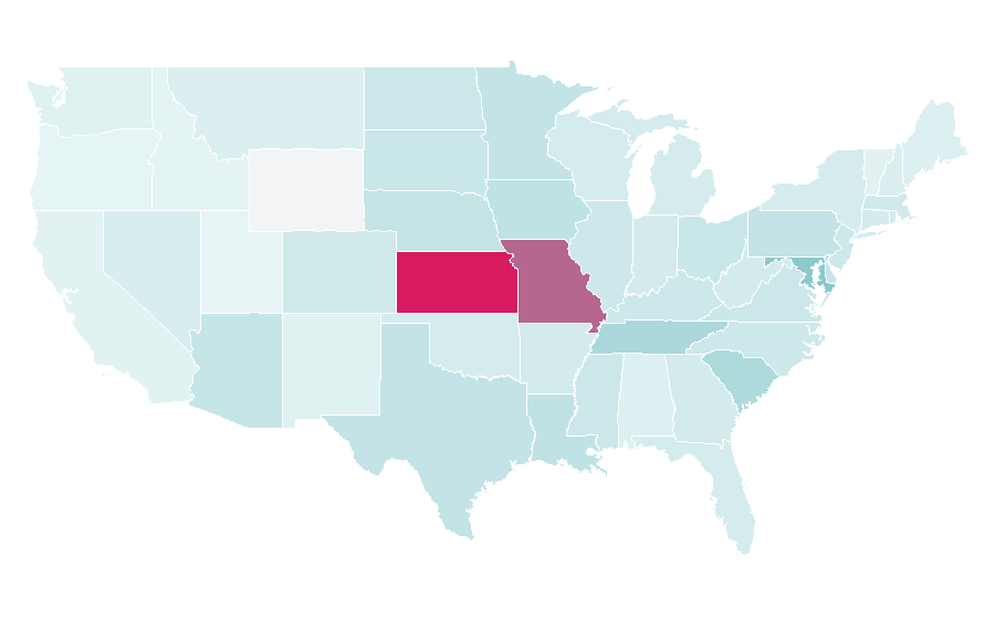 Affinity by region — DeAndre Hopkins, United States