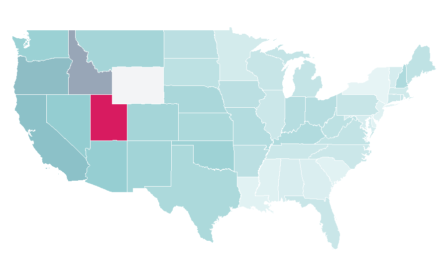 Affinity by region — Death Star, United States