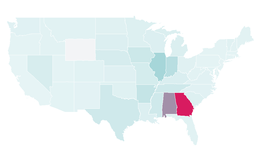 Affinity by region — Decatur, Illinois, United States