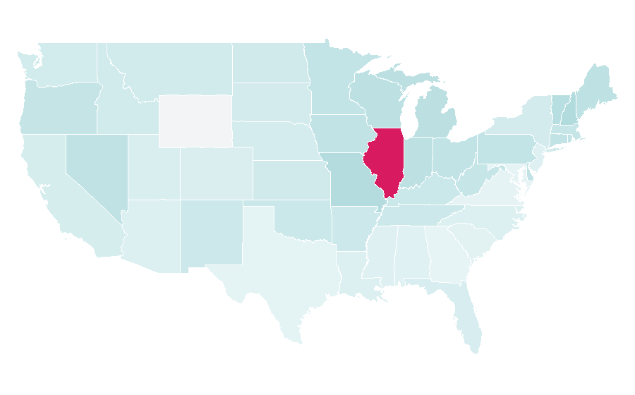 Affinity by region — Deeper Purple, United States