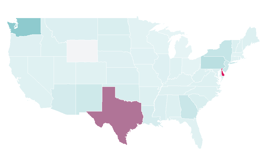 Affinity by region — Defensive driving, United States