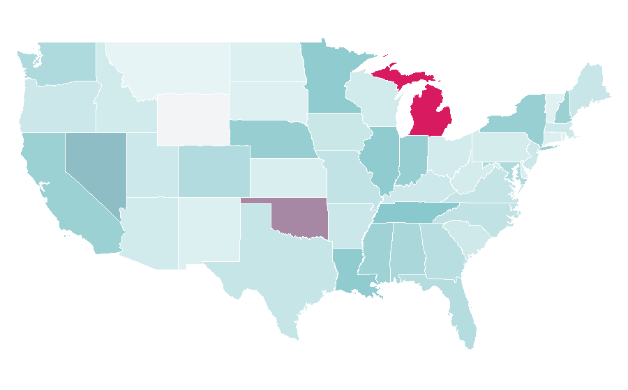 Affinity by region — Déjà Vu (2006 film), United States