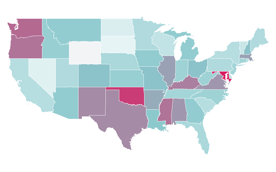Affinity by region — Dell Inspiron, United States
