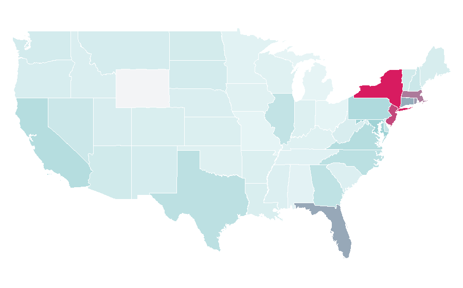 Affinity by region — Dembow, United States