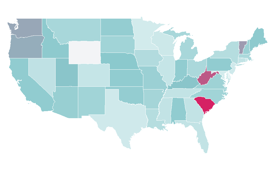 Affinity by region — Demeter, United States