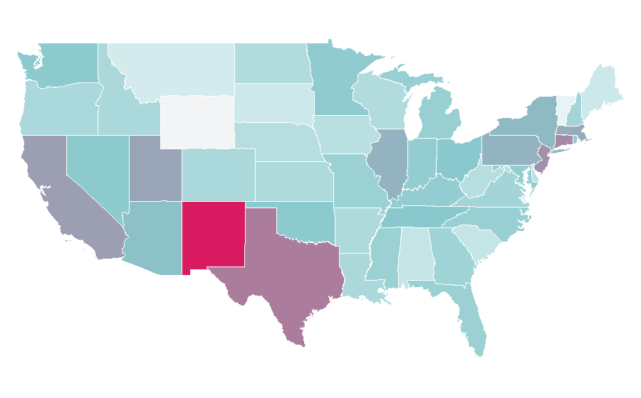 Affinity by region — Demi Lovato, United States