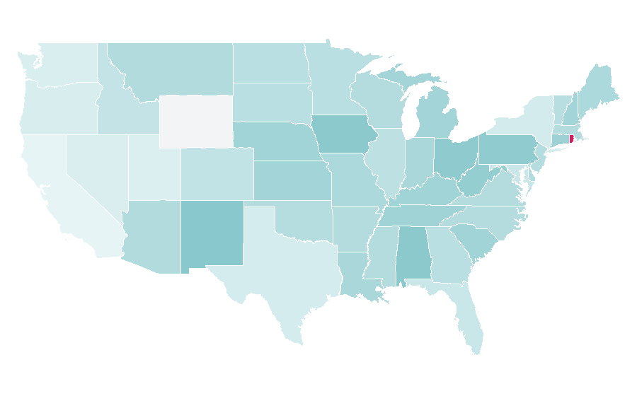 Affinity by region — Denise Austin, United States