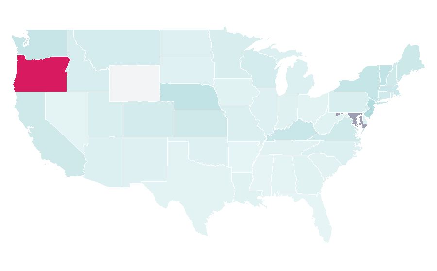 Affinity by region — DENIZEN, United States