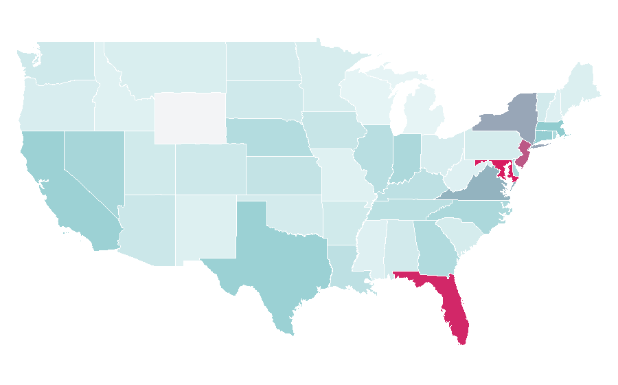 Affinity by region — Deportivo Alavés, United States