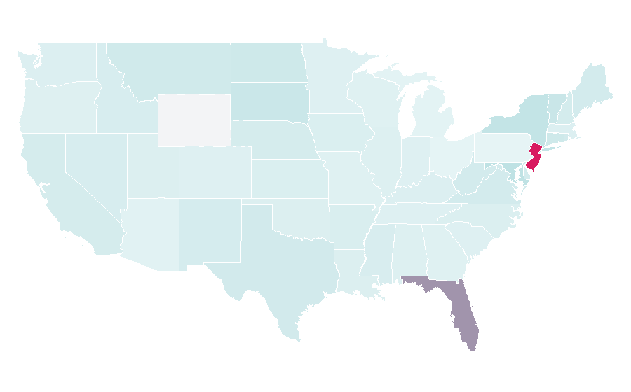 Affinity by region — Deportivo de La Coruña, United States