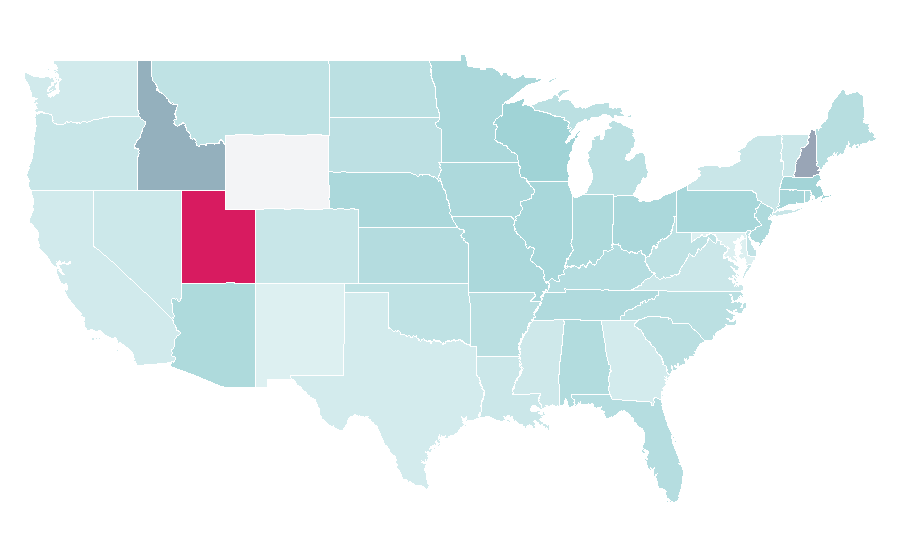 Affinity by region — Derek Hough, United States