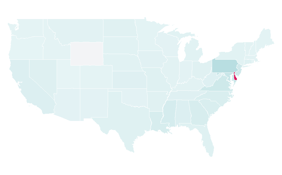 Affinity by region — DeSean Jackson, United States