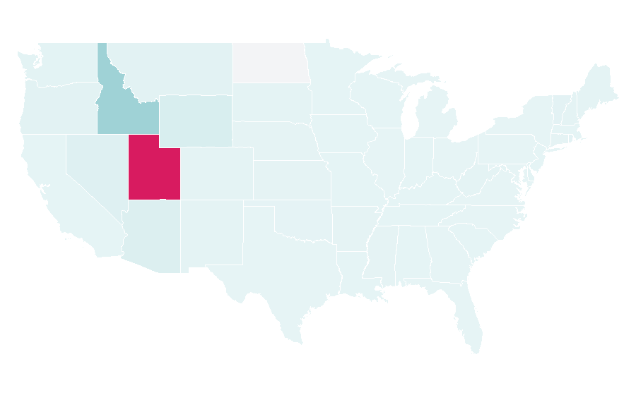 Affinity by region — Deseret Book, United States