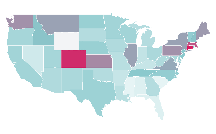 Affinity by region — Desi Johnson, United States