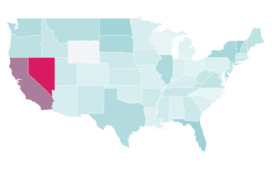 Affinity by region — Designer toy, United States