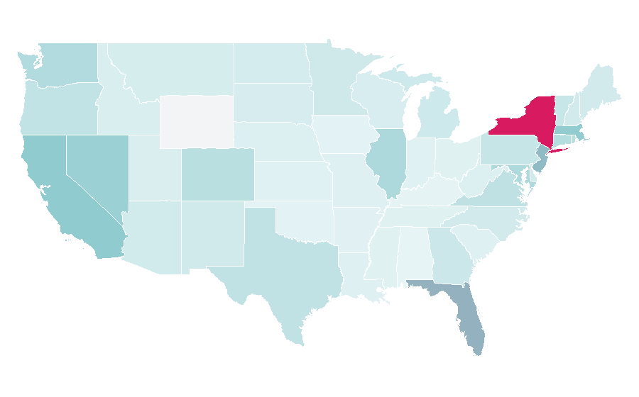 Affinity by region — Desigual, United States