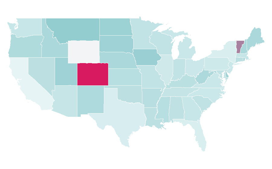 Affinity by region — Dew Tour, United States